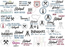 Stickserie Ruhrpott Liebe